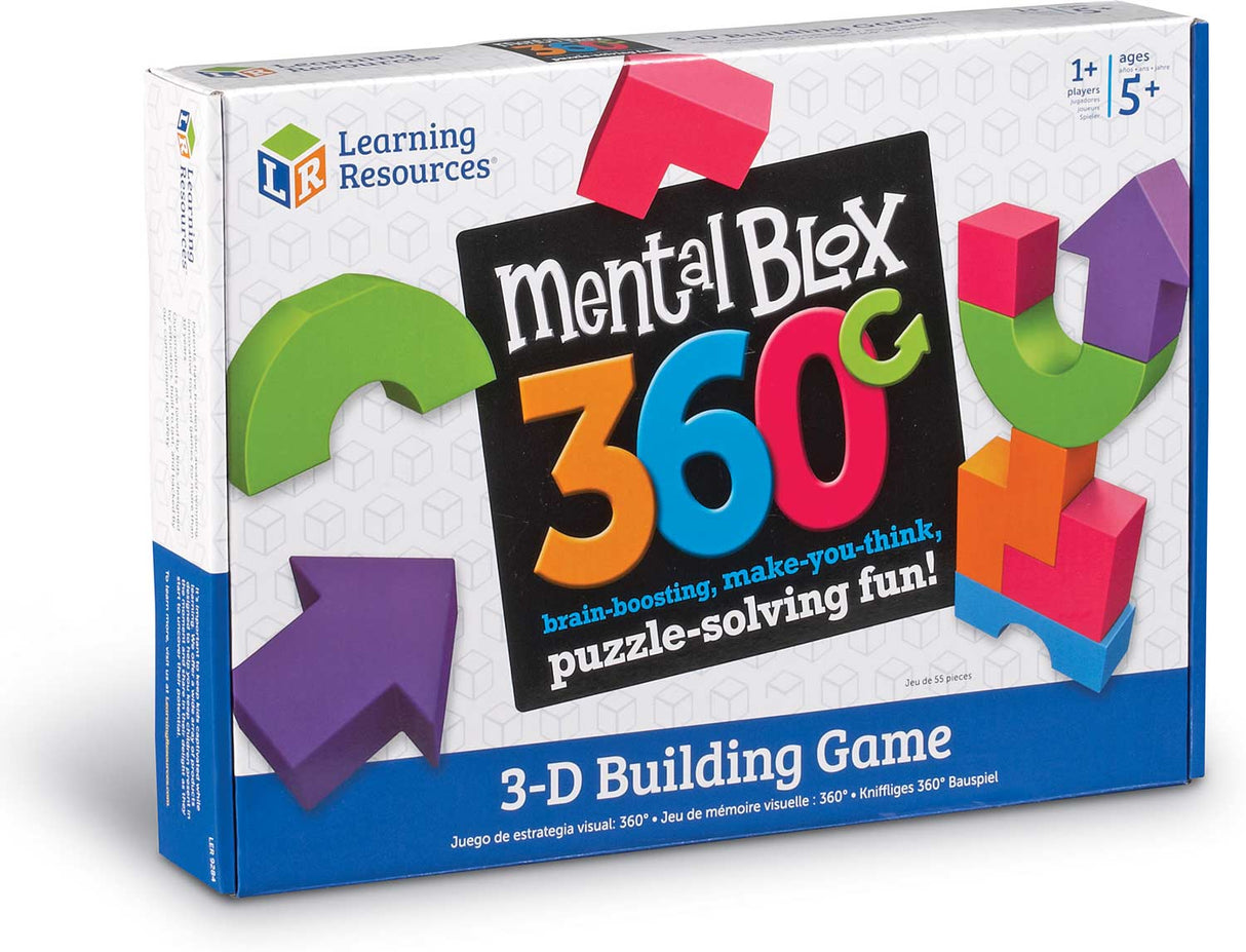Mental Blox 360degrees 3-d Building Game
