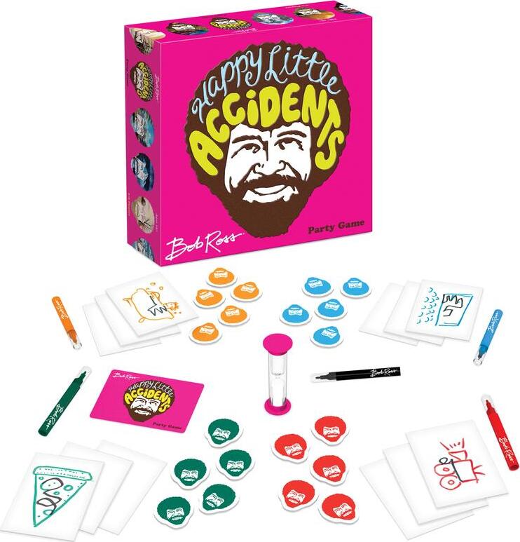 Bob Ross Happy Little Accidents Game