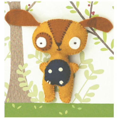 stitch it puppy key ring kit