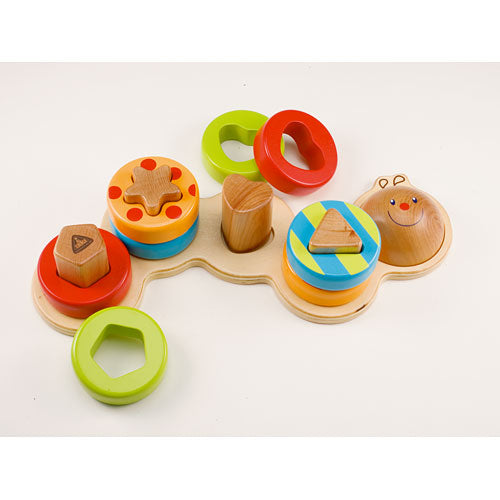 Shape Sorting Caterpillar