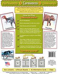 Dinosaur Bingo