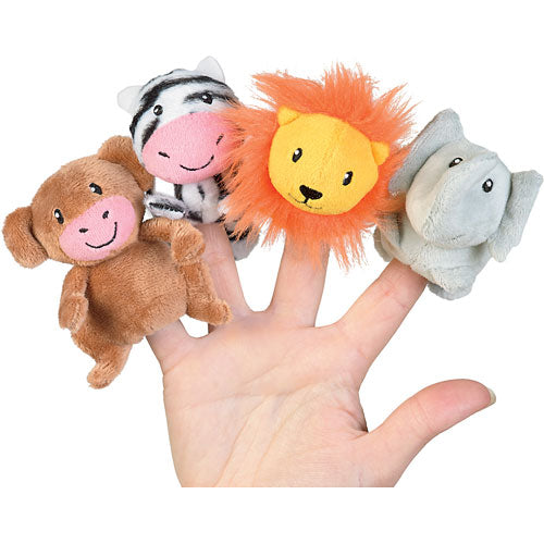 sweet safari finger puppets