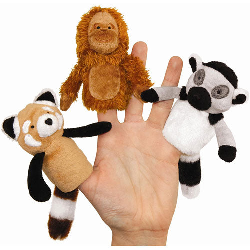 Manhattan Wildlife Collection Tree Top Finger Puppets