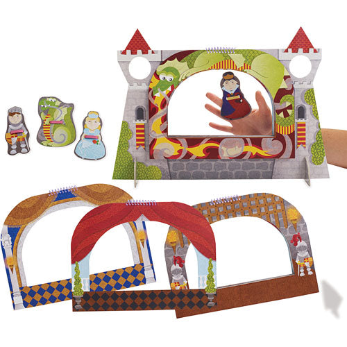 Royal Court Castle Finger Puppet Theate