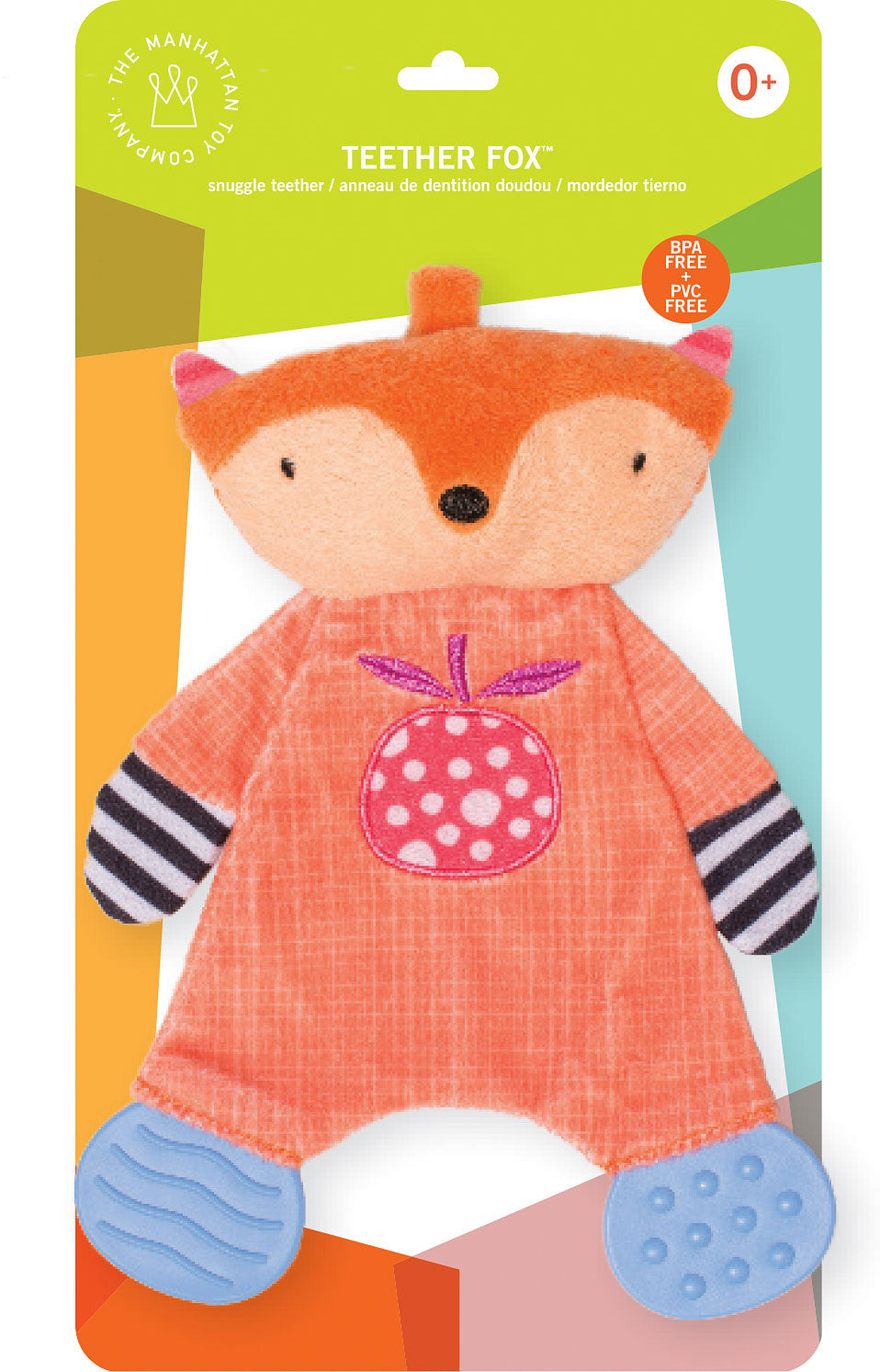 Teether Fox Snuggle Blankie