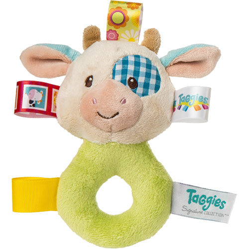 Taggies Barnyard Rattle-5"
