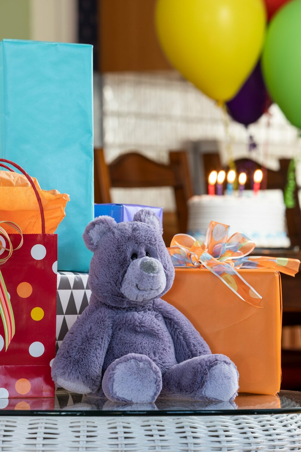 Marshmallow Berry Bear 13"