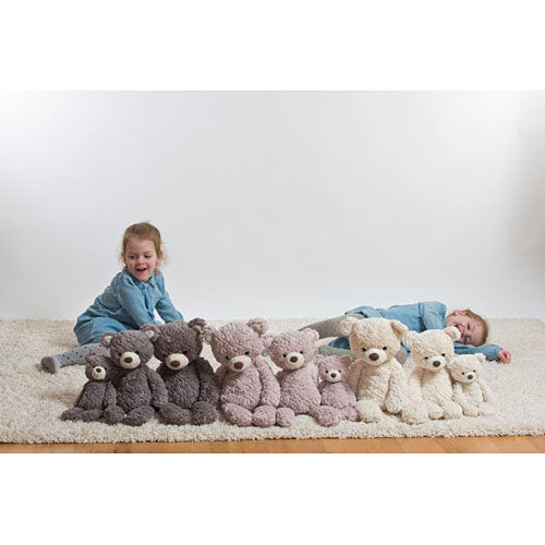 Dusty Rose Putty Bear (medium) - 17"