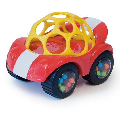 Oball Rattle & Roll Cars - 4.3"