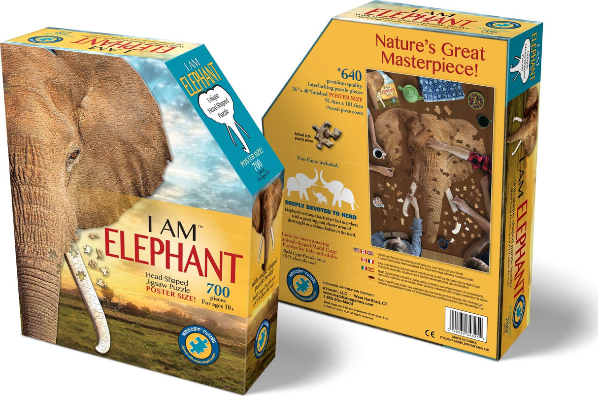 Madd Capp Puzzle - I Am Elephant