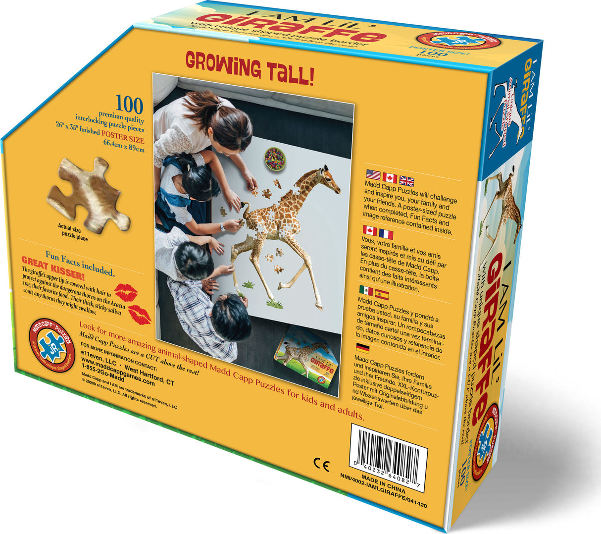 Madd Capp Puzzle Jr. - I Am Lil Giraffe