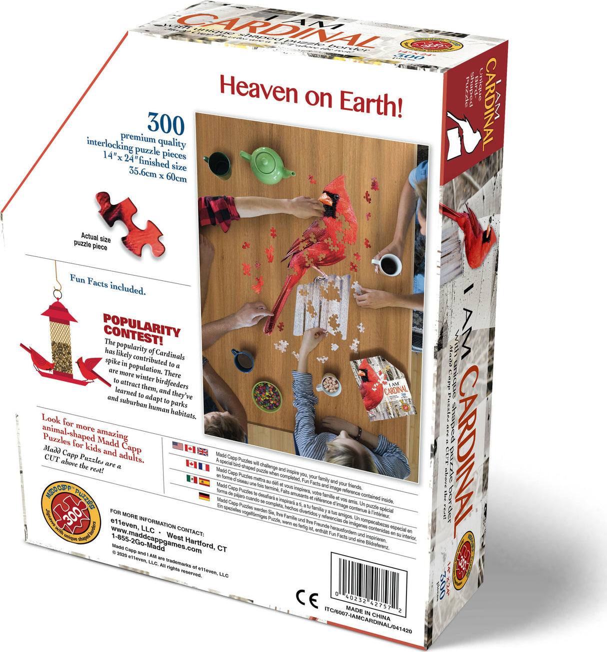 Madd Capp Puzzle - I Am Cardnal(300)