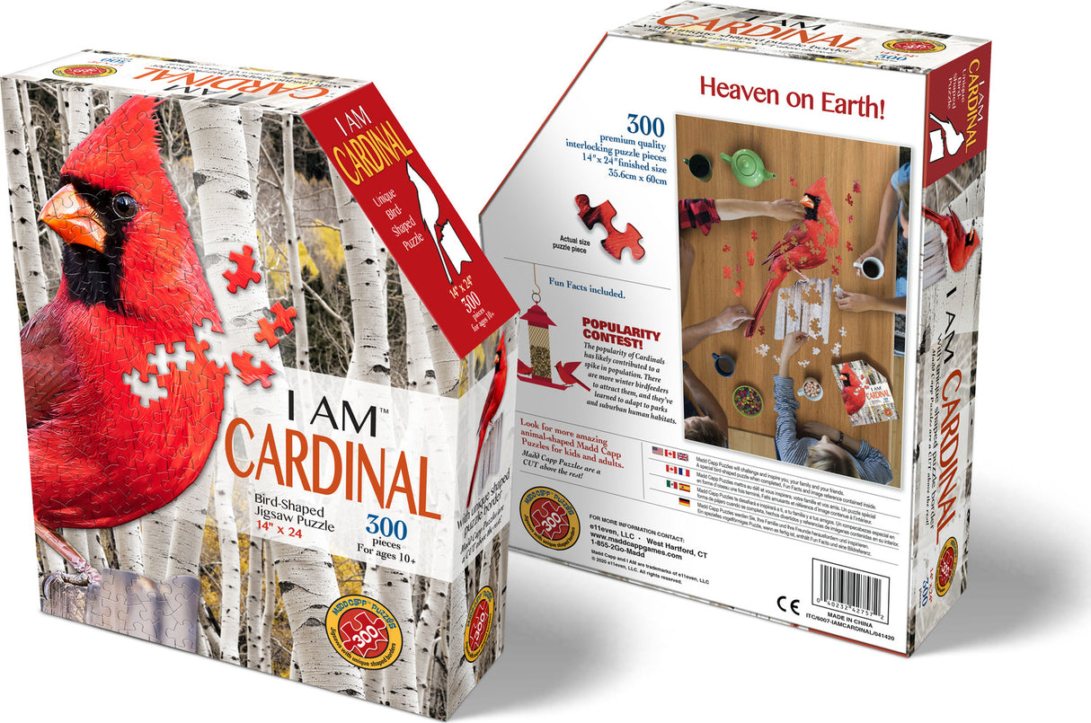 Madd Capp Puzzle - I Am Cardnal(300)