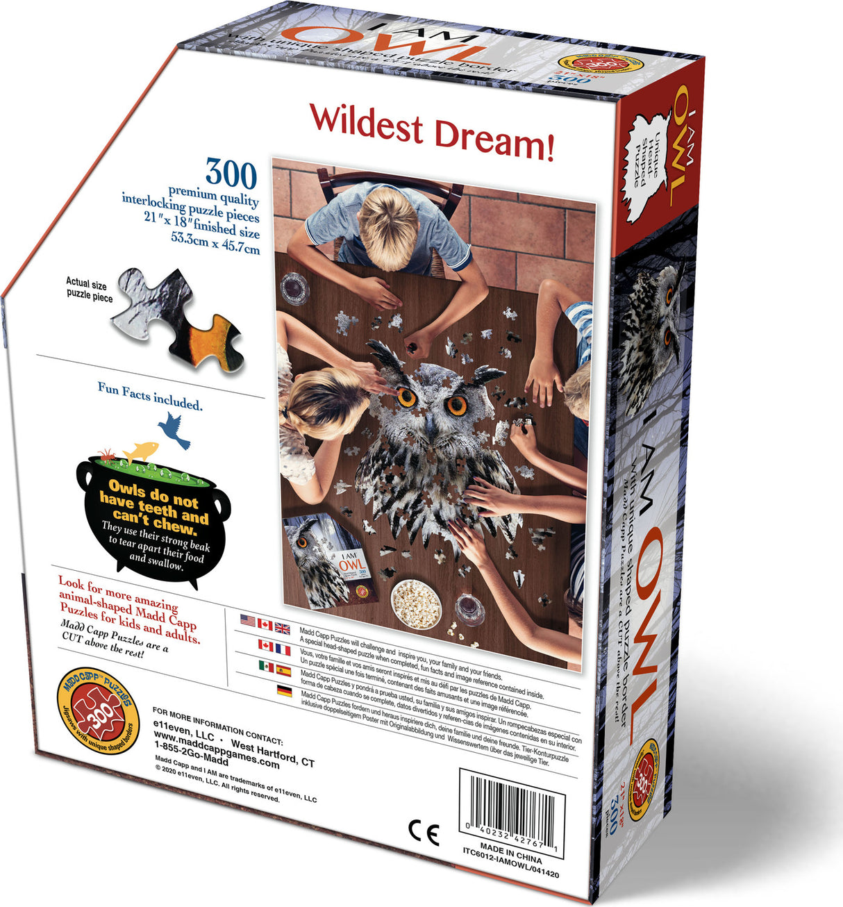 Madd Capp Puzzle - I Am Owl(300)