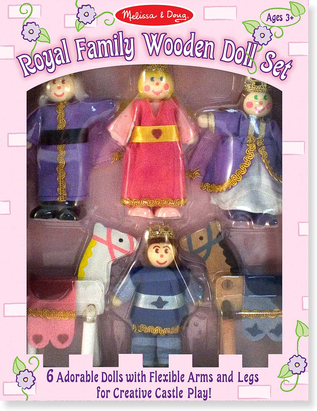 Royal Family Wooden Doll Set