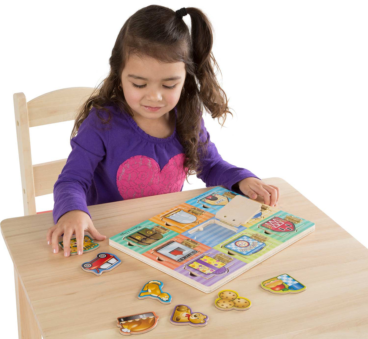 Magnetic Hide & Seek Board