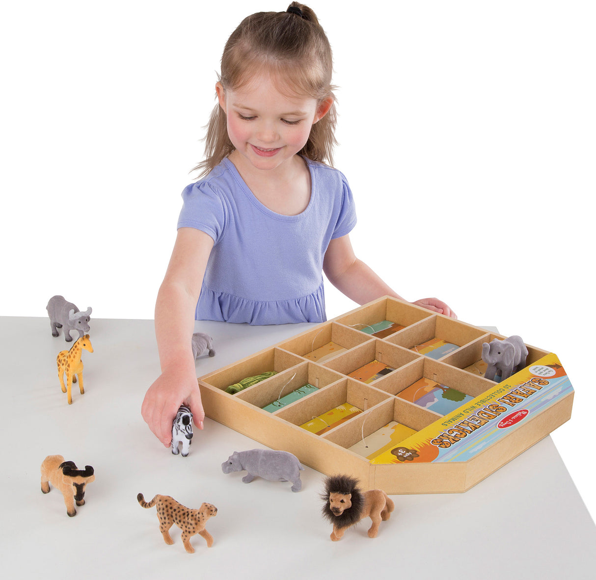 Safari Sidekicks - 10 Collectible Wild Animals