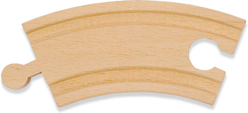 3.25" Curved Track (6 pack)