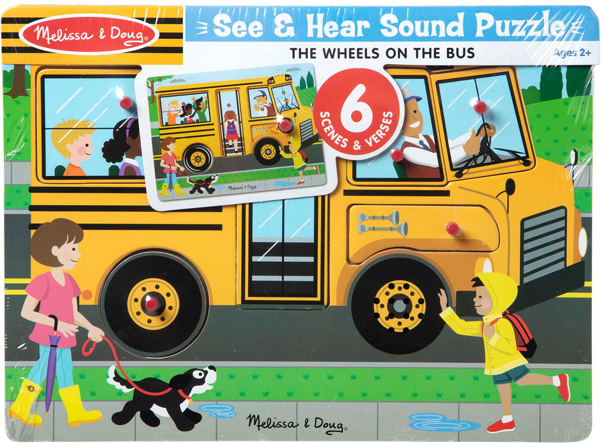 The Wheels on the Bus Sound Puzzle