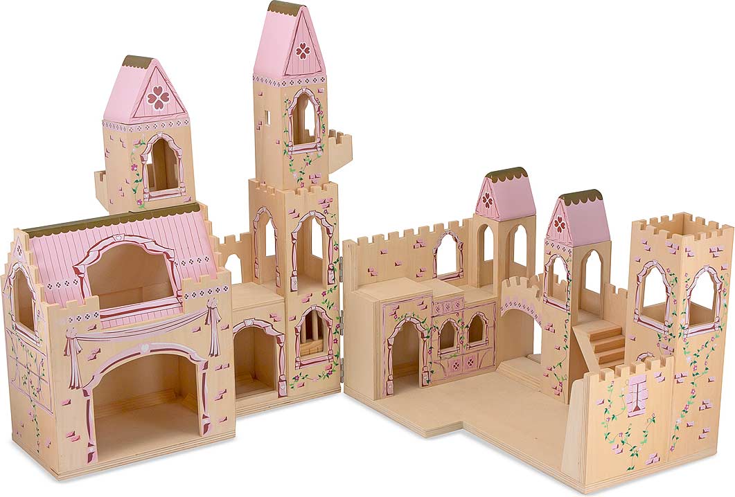 Folding Princess Castle