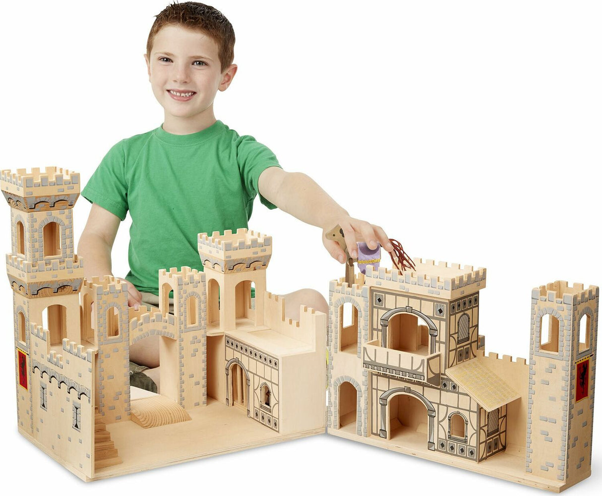 folding medieval castle