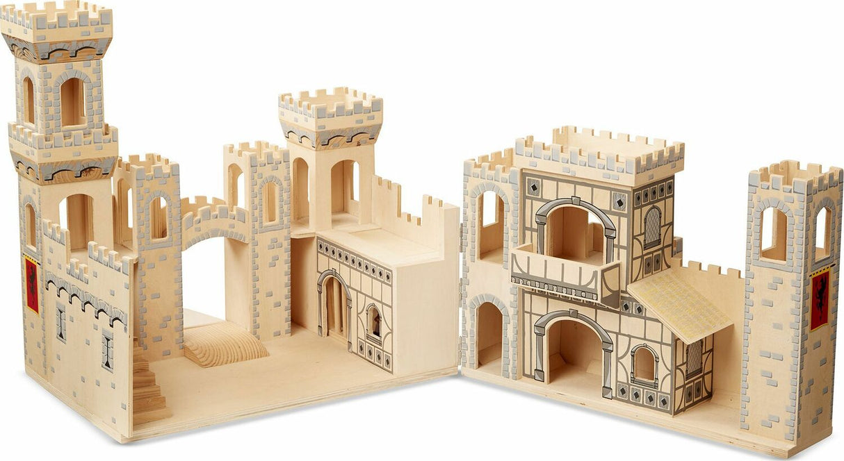 folding medieval castle
