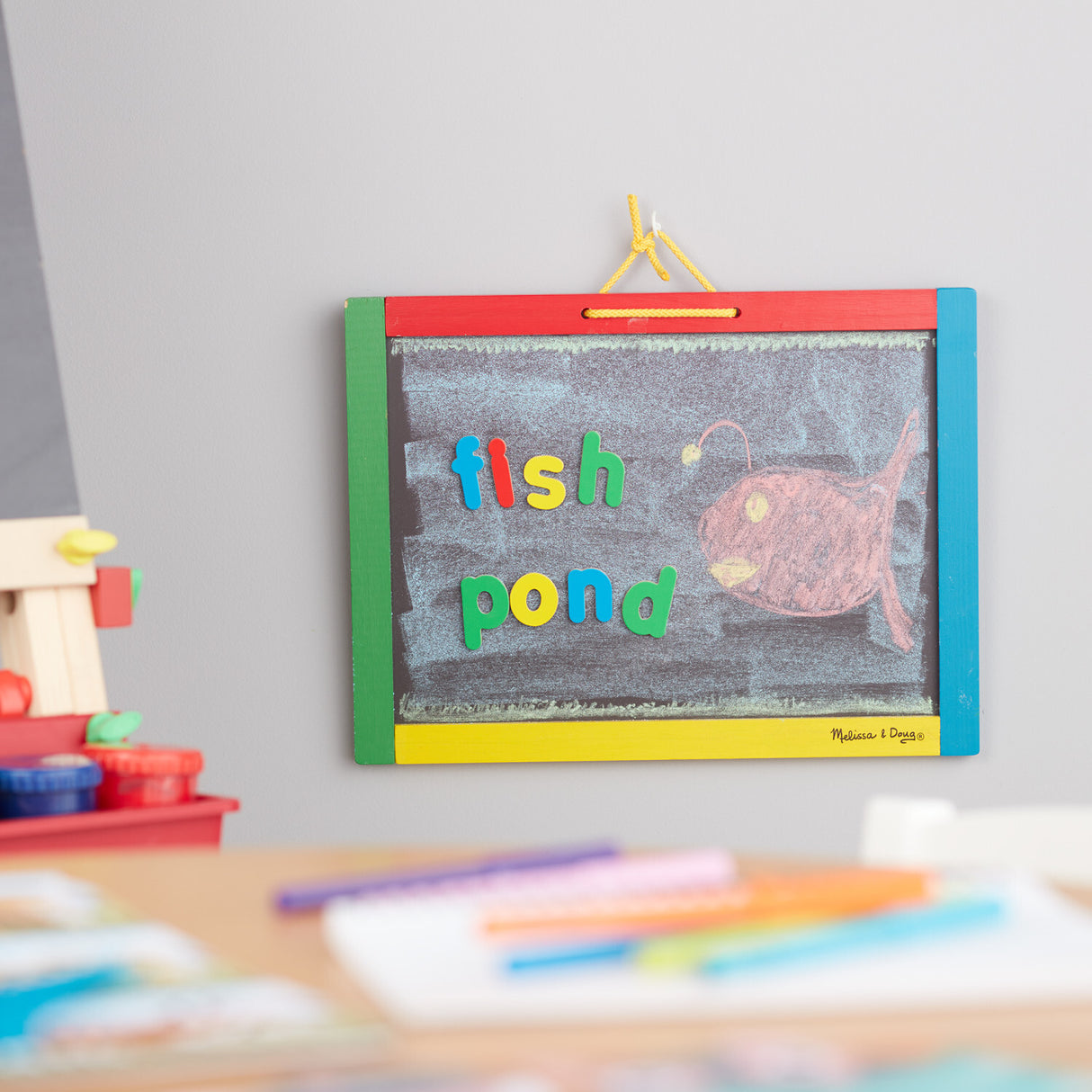 Magnetic Chalk & Dry Erase Board