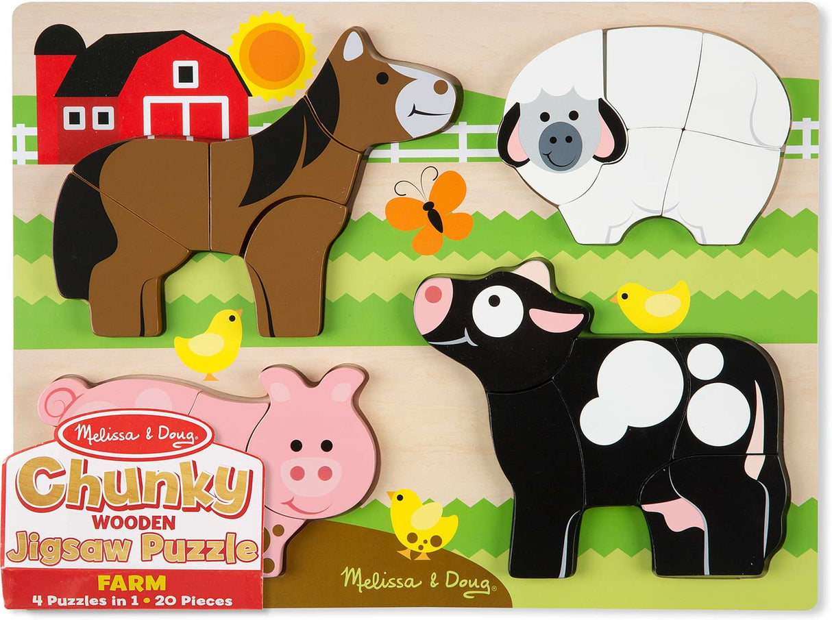Chunky Jigsaw - Jumbo Farm