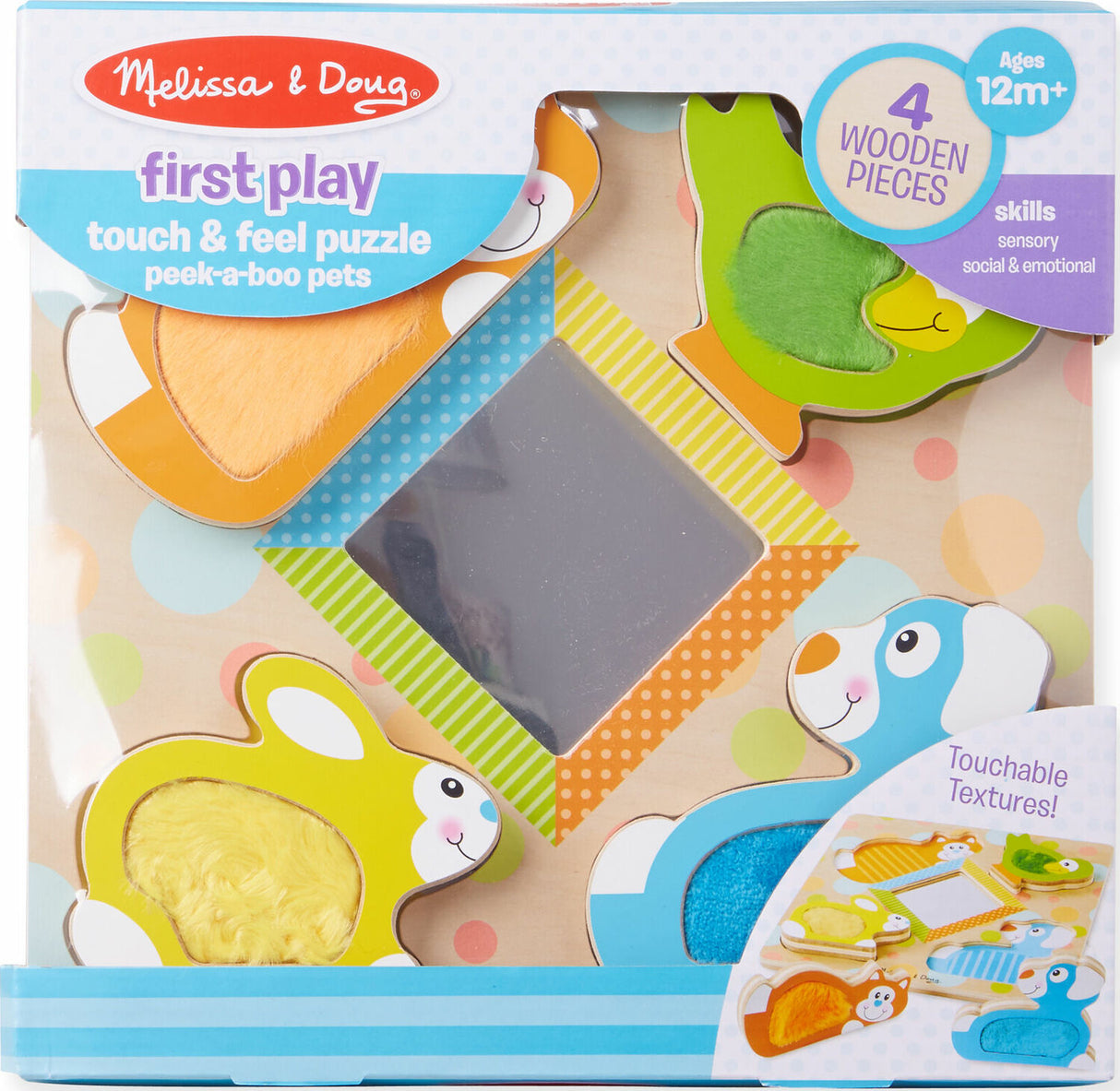 Peek-a-Boo Touch & Feel Puzzle