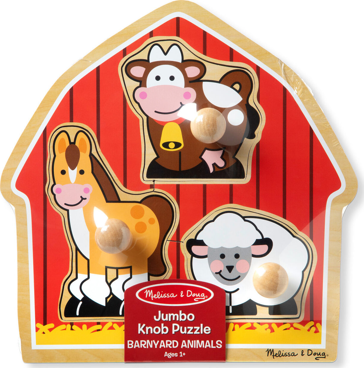 Barnyard Animals Jumbo Knob Puzzle