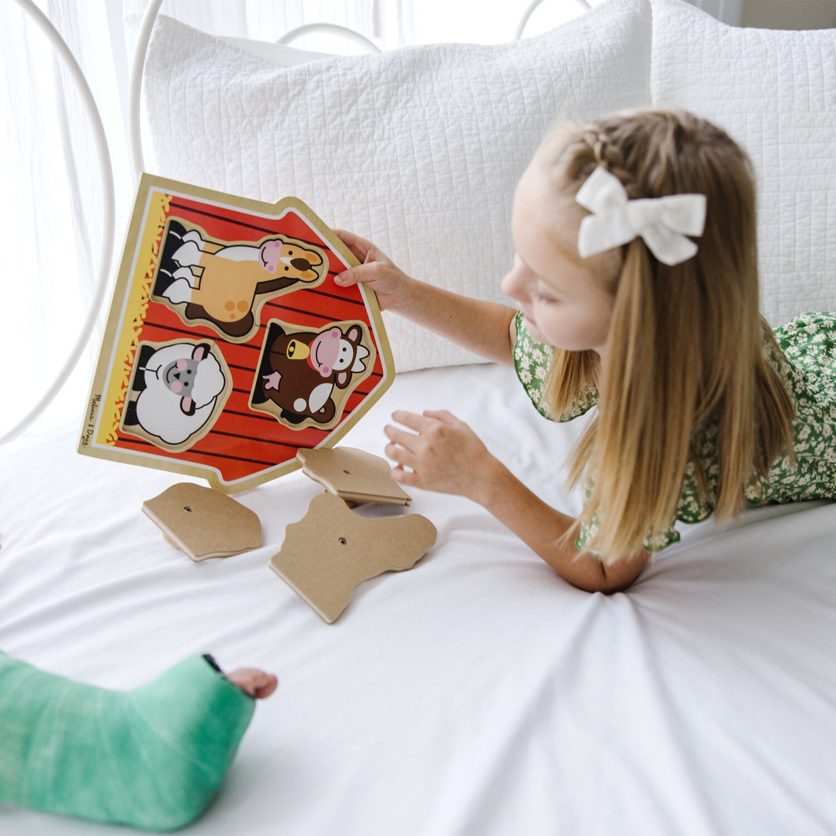 Barnyard Animals Jumbo Knob Puzzle