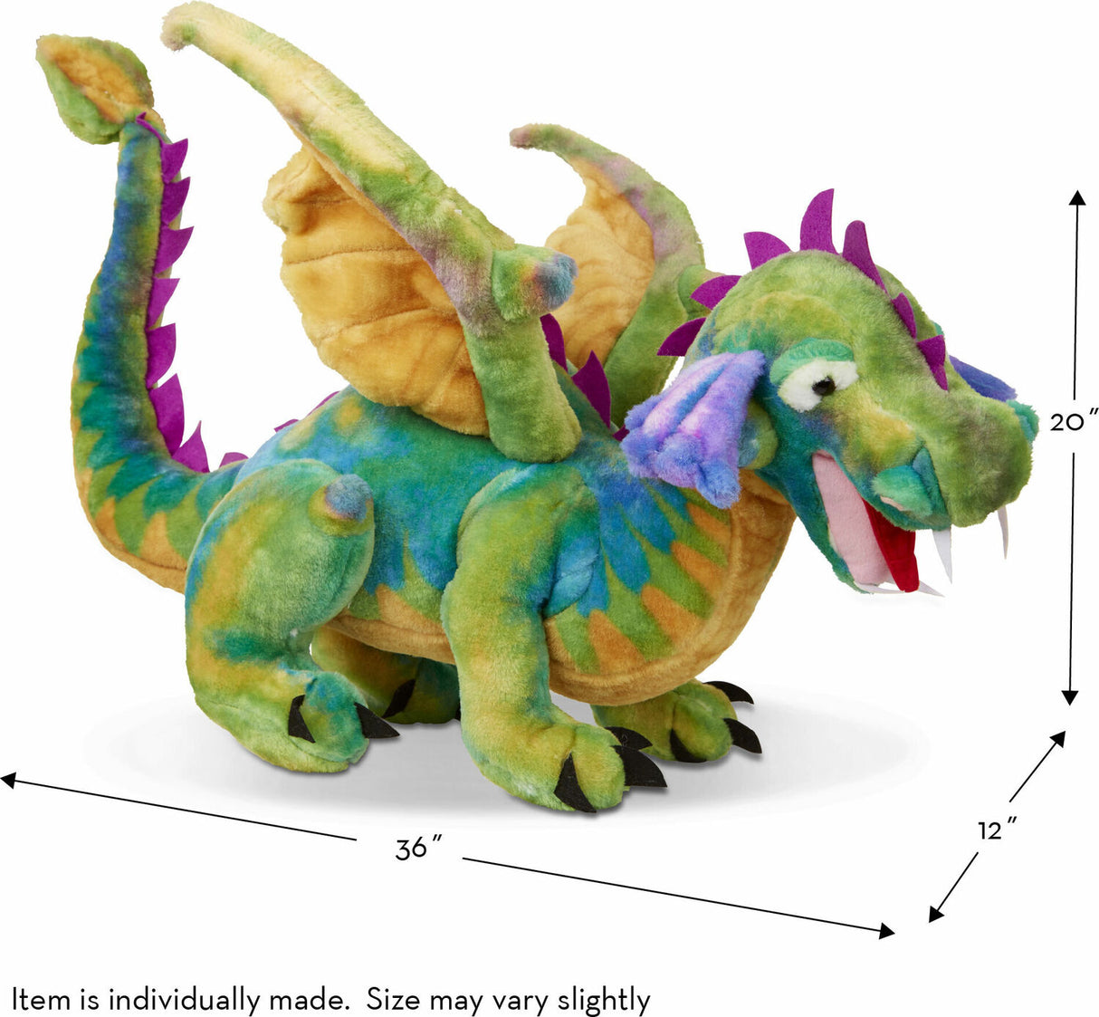 Large Stuffed Dragon