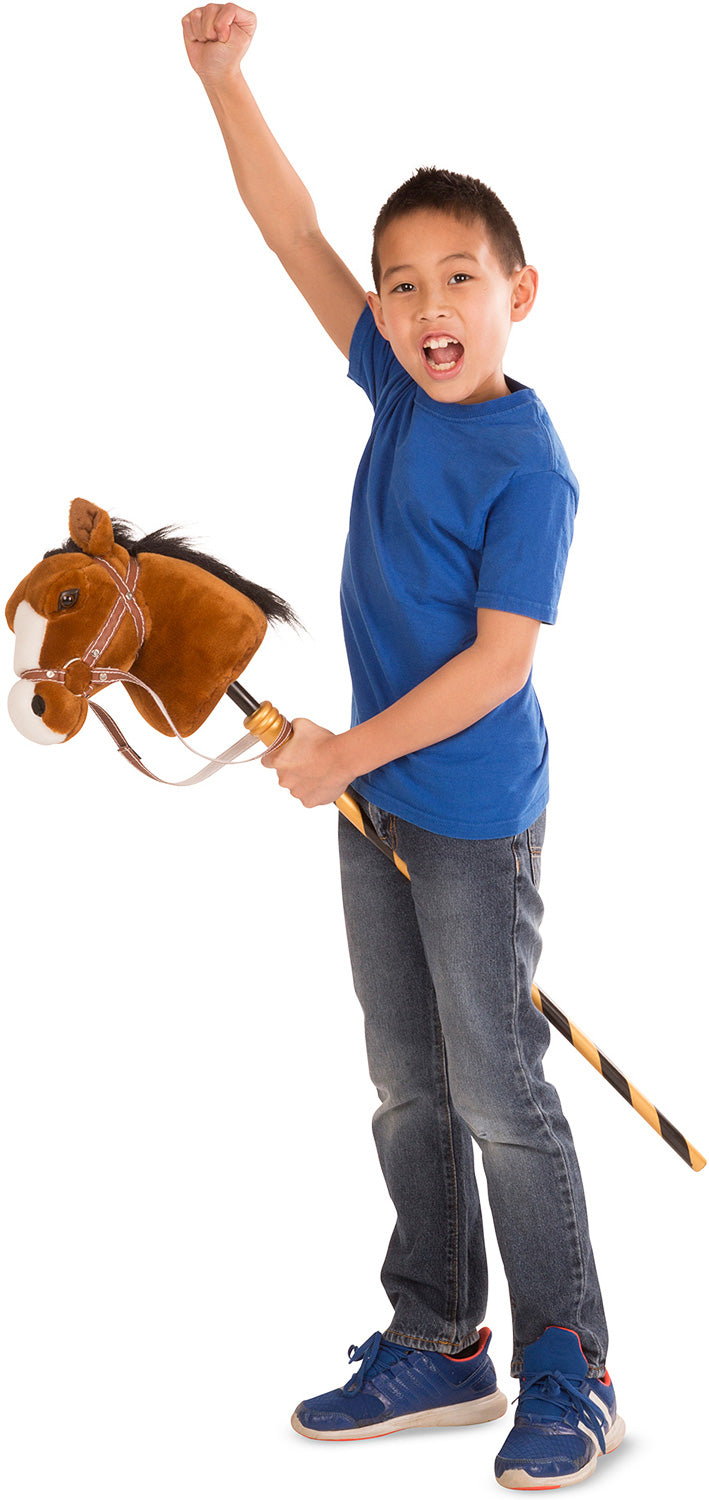 Gallop-N-Go Stick Pony- Plush