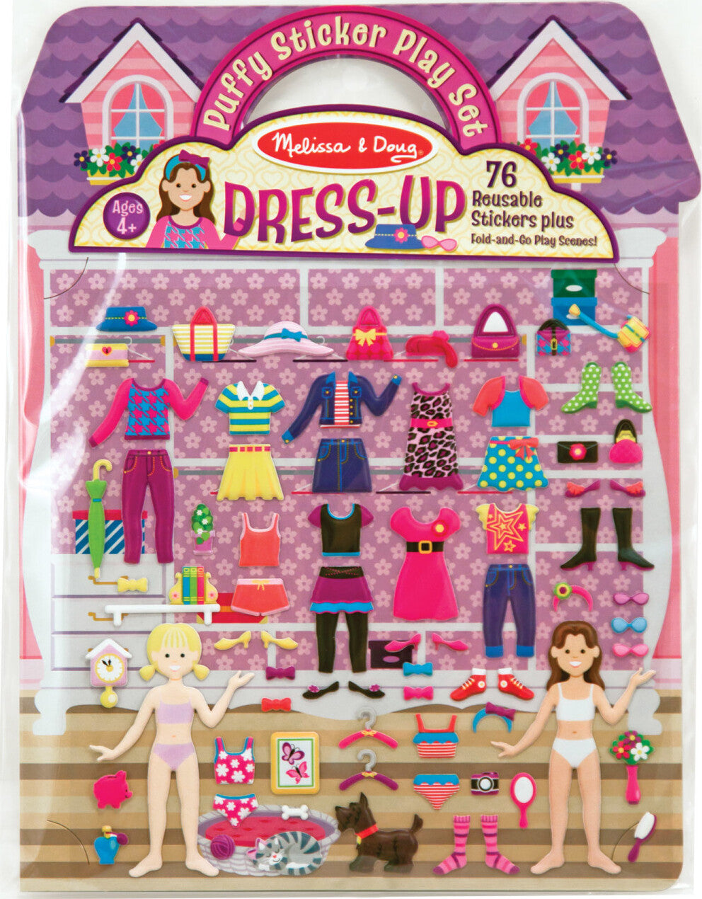Puffy Sticker Play Set Dress-Up
