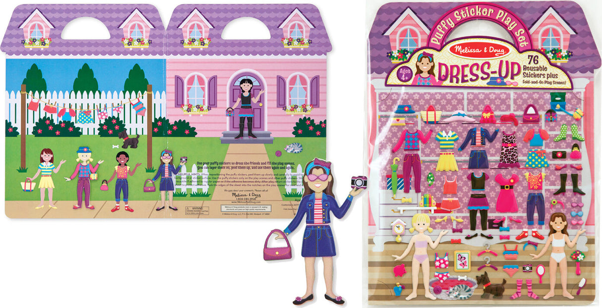 Puffy Sticker Play Set Dress-Up