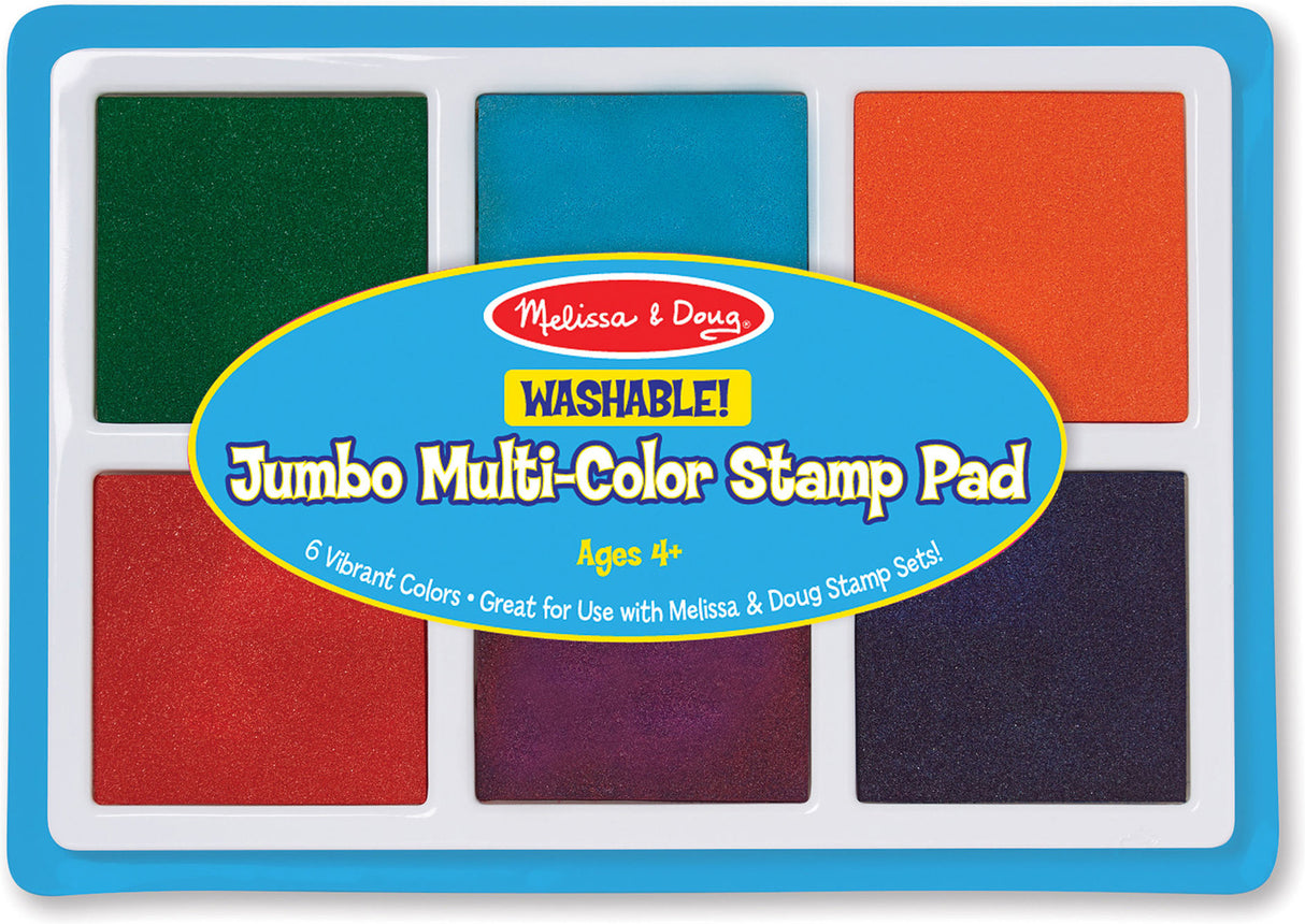 Jumbo Multi-Color Stamp Pad