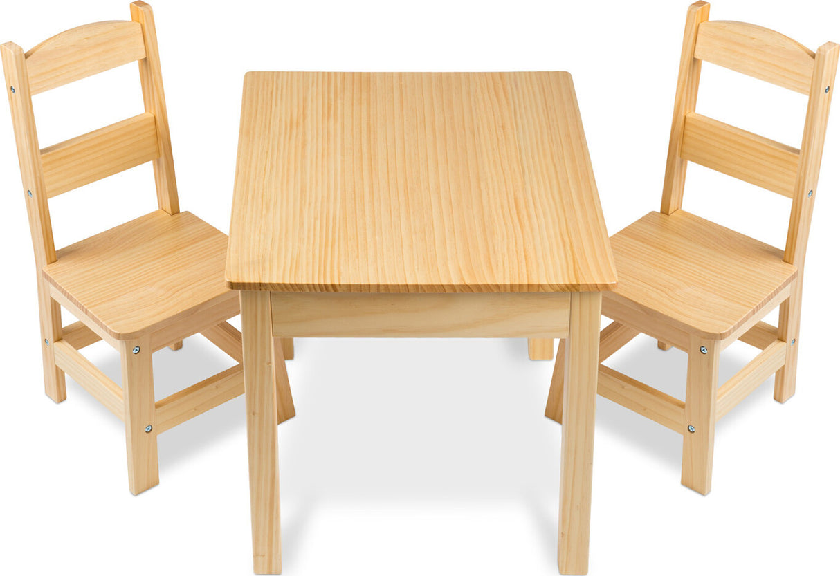 Wooden Table & Chairs Set