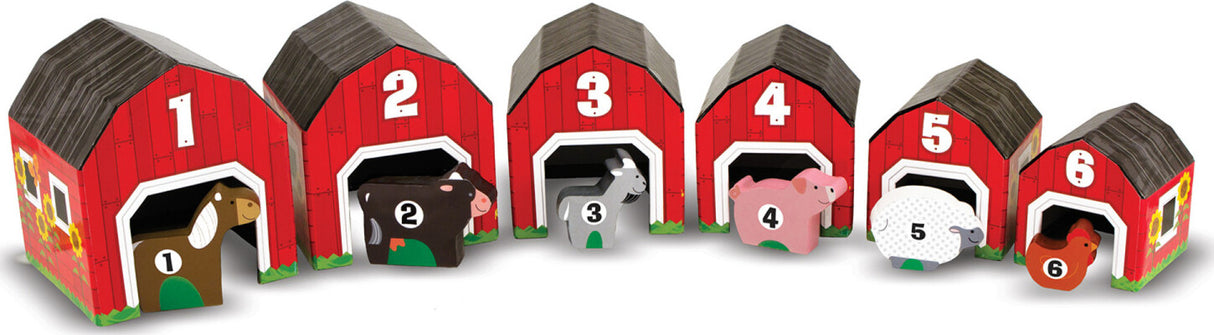 Nesting and Sorting Barn & Animals
