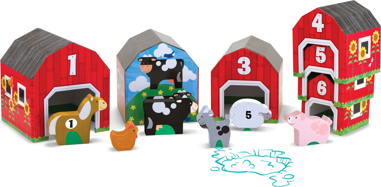 Nesting and Sorting Barn & Animals