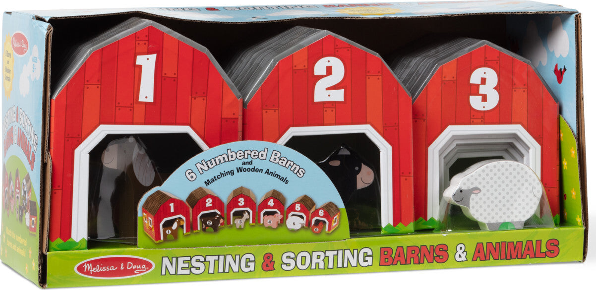 Nesting and Sorting Barn & Animals
