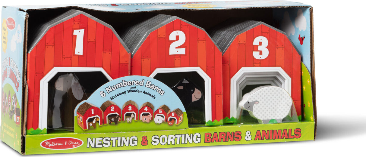 Nesting and Sorting Barn & Animals
