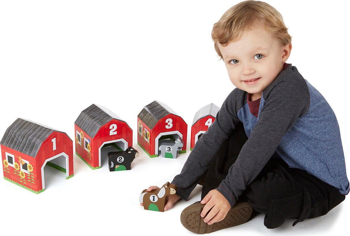 Nesting and Sorting Barn & Animals