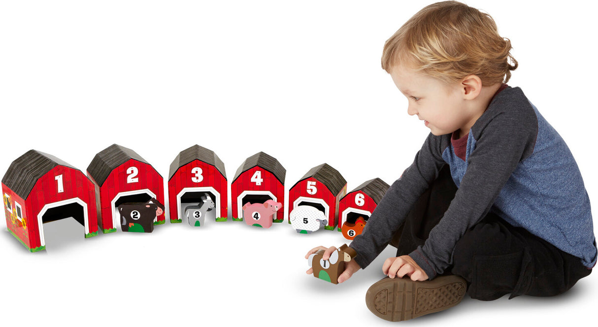 Nesting and Sorting Barn & Animals