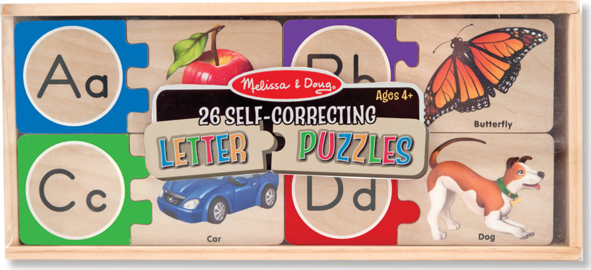 Self-Correcting Letter Puzzles