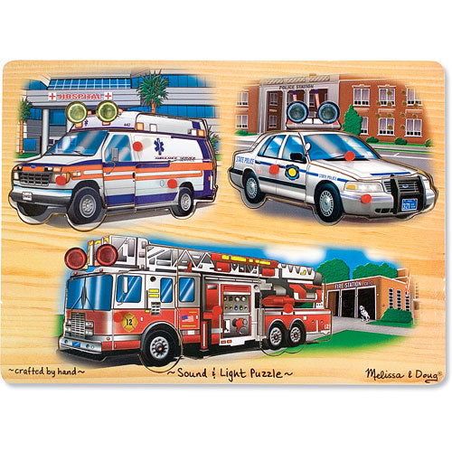 Emergency Vehicle Light & Sound Puzzle