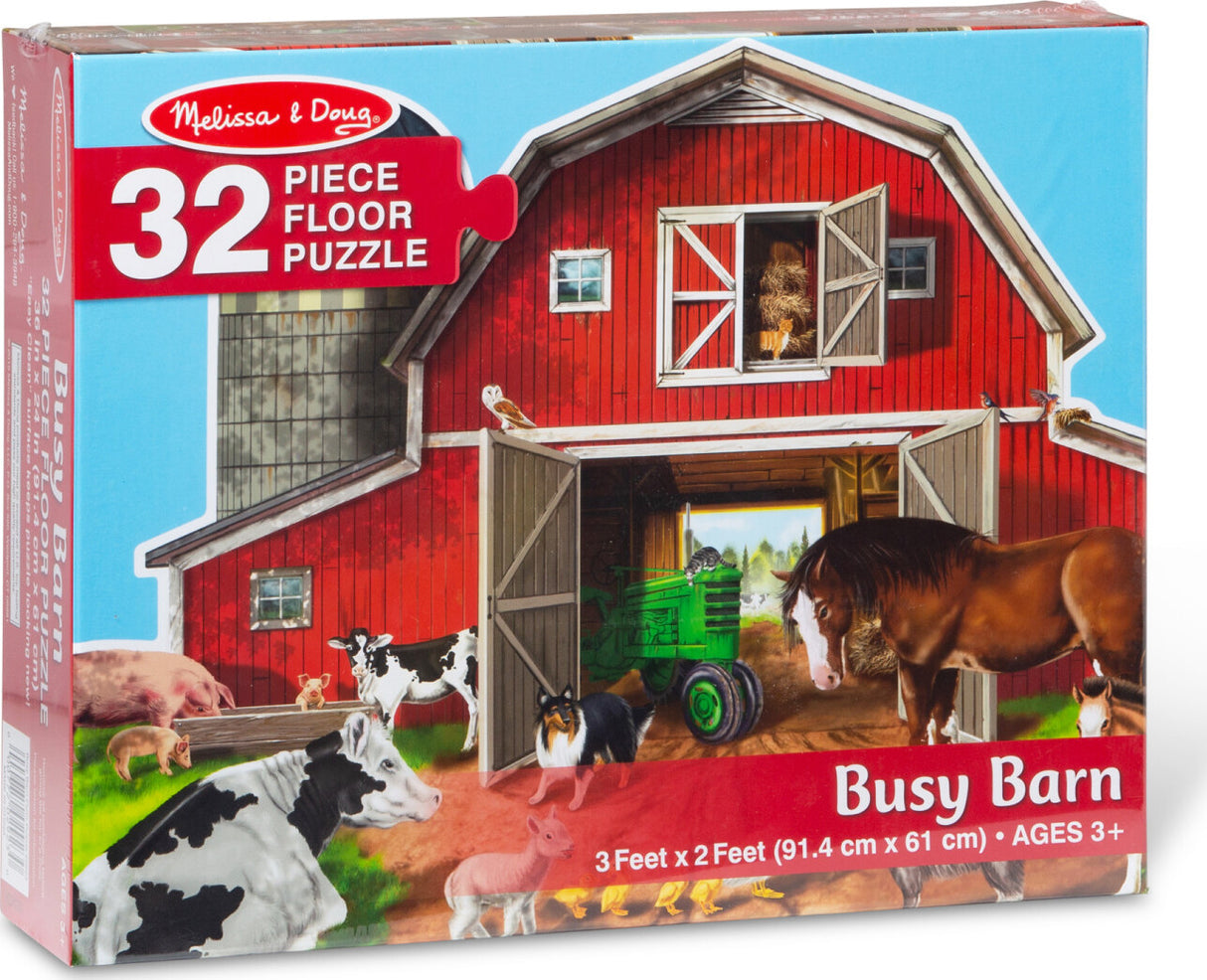 Busy Barn Shaped Puzzle (32pc)