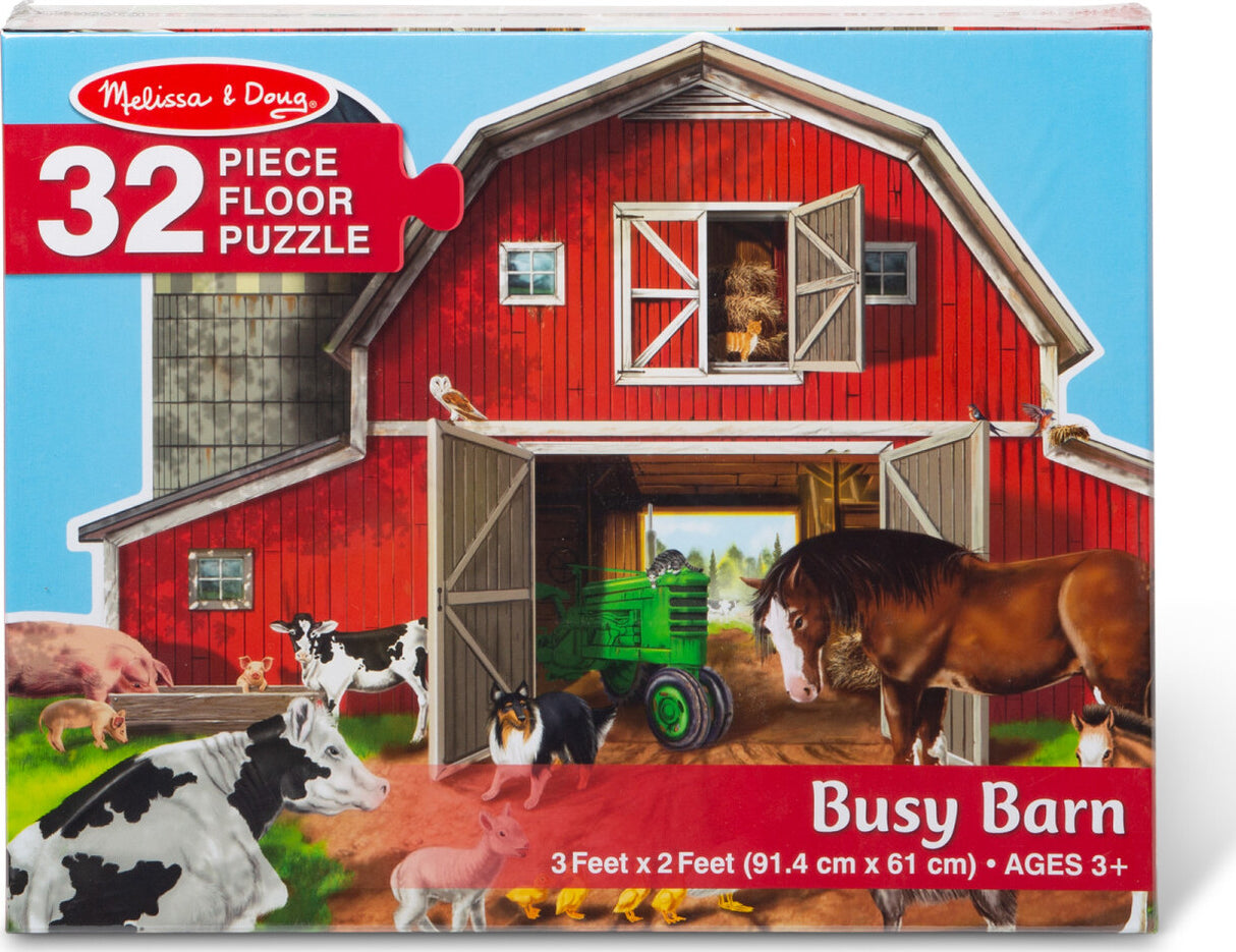 Busy Barn Shaped Puzzle (32pc)