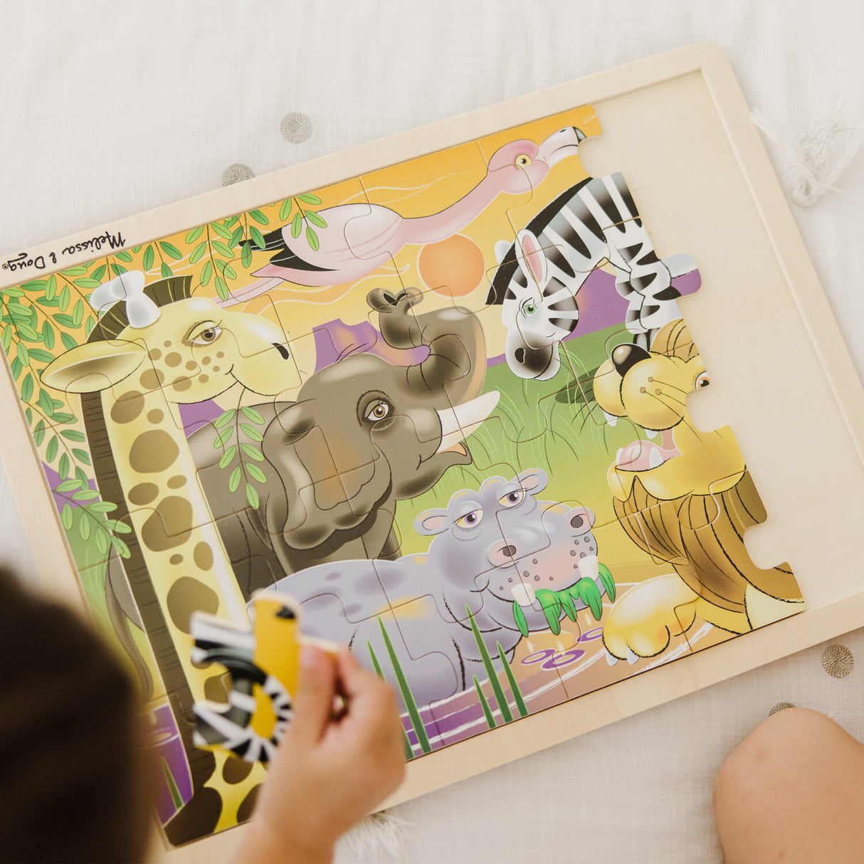 African Plains Jigsaw Puzzle 24 pc