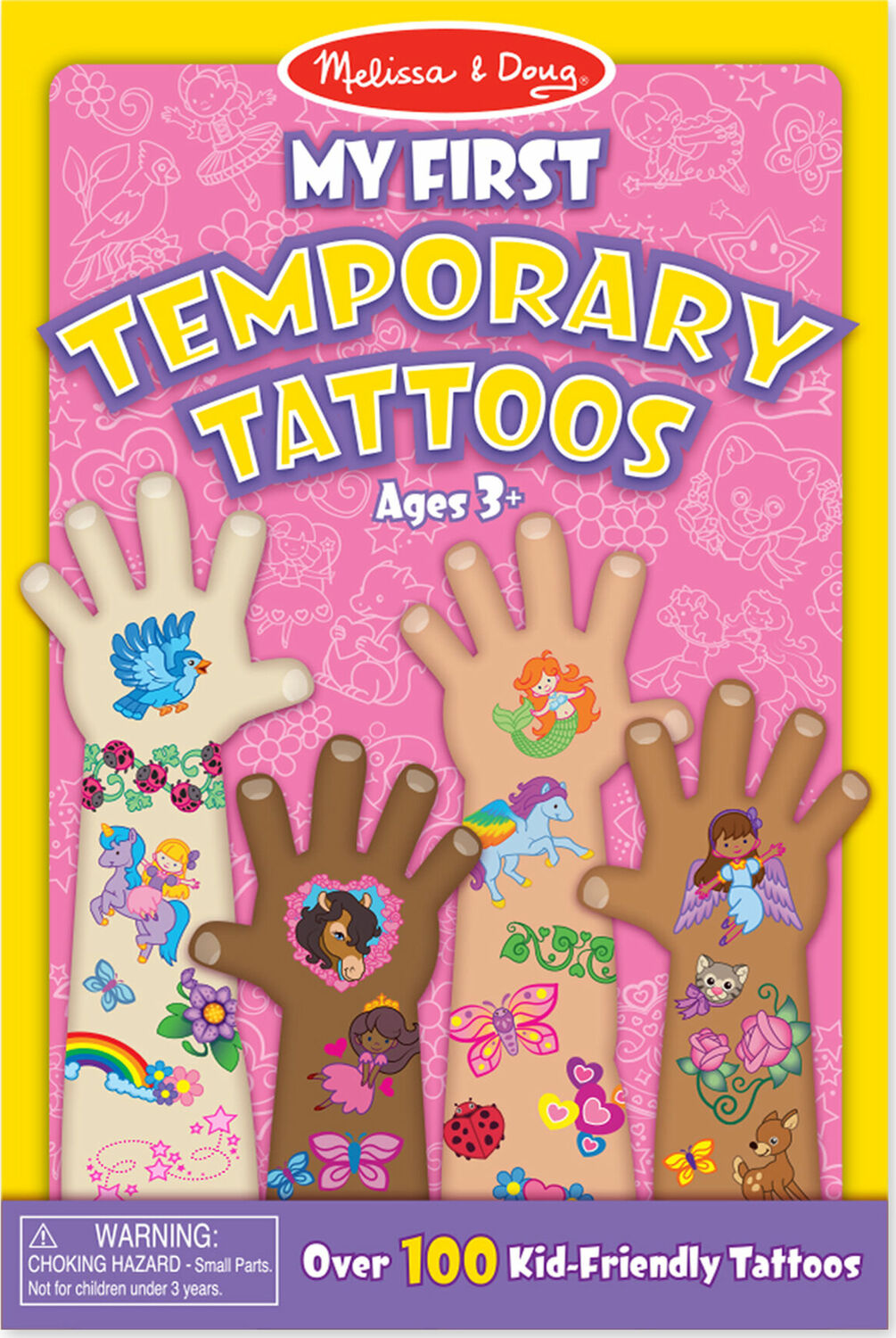 My First Temporary Tattoos Pink