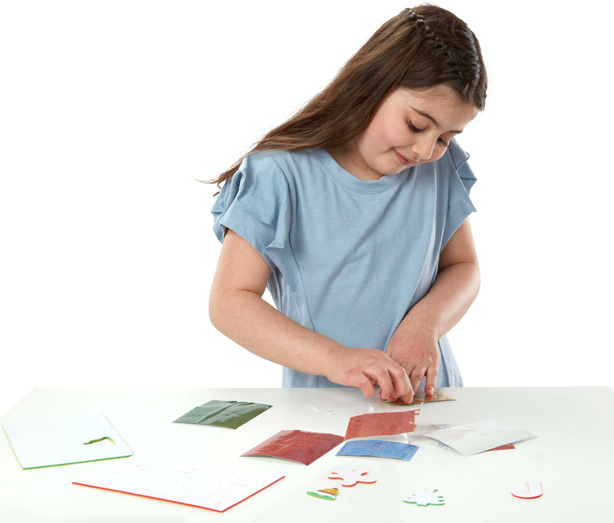 Mess Free Glitter - Christmas Stickers